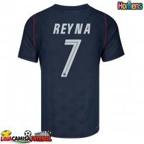 Camisa de Futebol Estados Unidos Giovanni Reyna #7 Equipamento Secundário Mundo 2026 Manga Curta